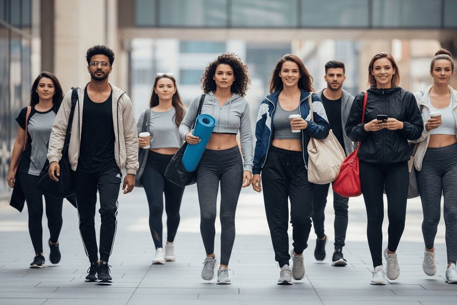 Estilo que acompanha você: o novo visual de quem vive em movimento.