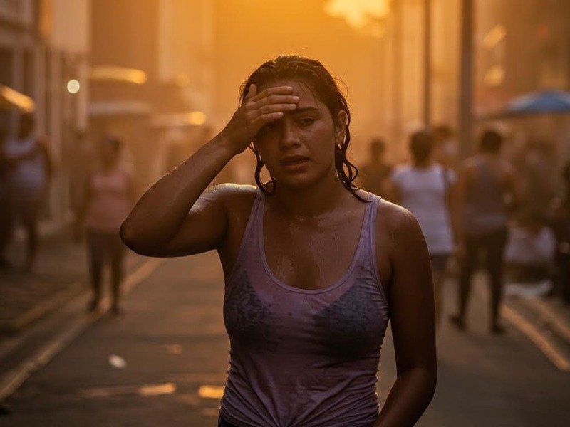 Quando o calor pesa, o corpo e a mente sentem primeiro.