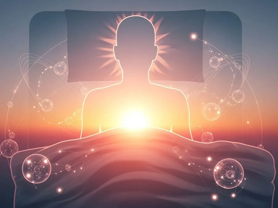 Ilustração conceitual mostrando como o hormônio cortisol influencia o despertar natural do corpo.