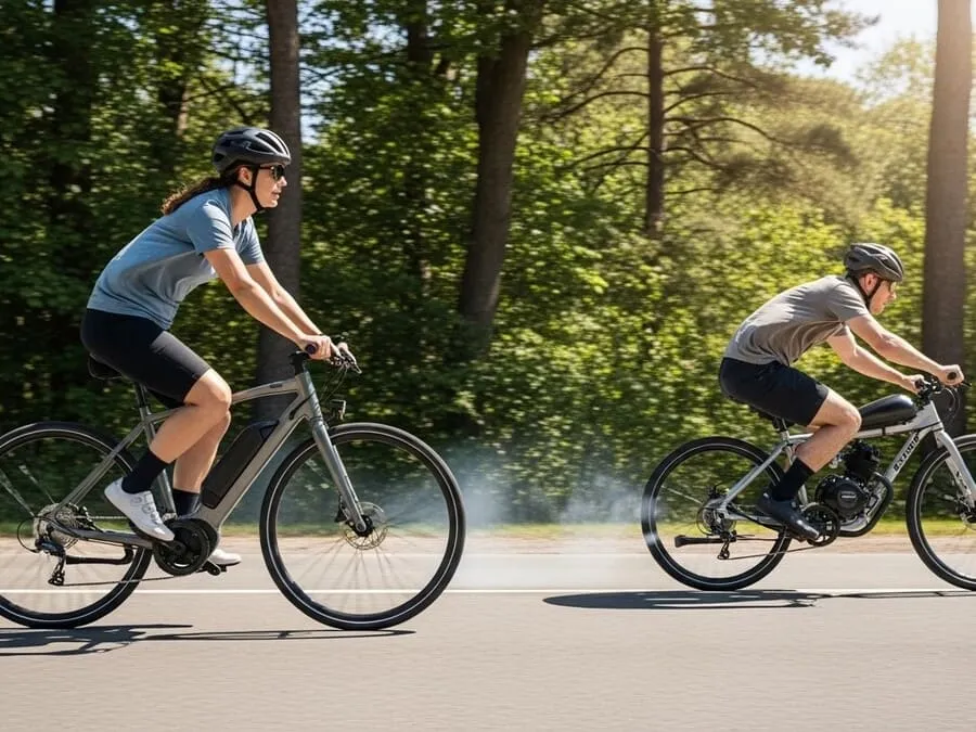 Elétrica ou motorizada? Escolha a experiência que combina com você.