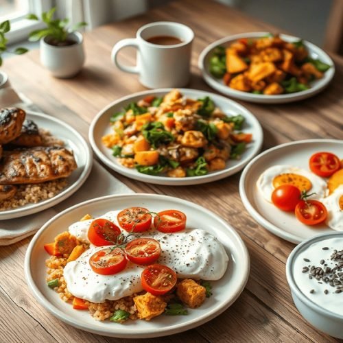 Alimente-se bem com pratos cheios de proteína completa – do frango ao tofu!