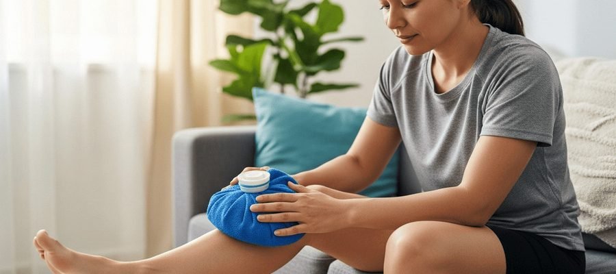 Compressa fria: o alívio rápido para machucados recentes!