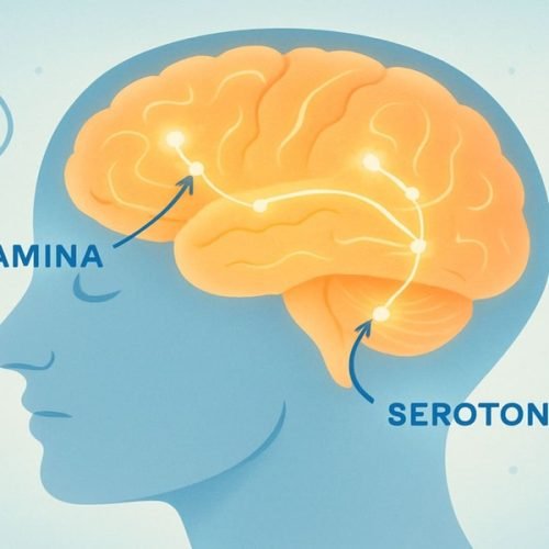 Dopamina e serotonina: os neurotransmissores que moldam seu humor e energia
