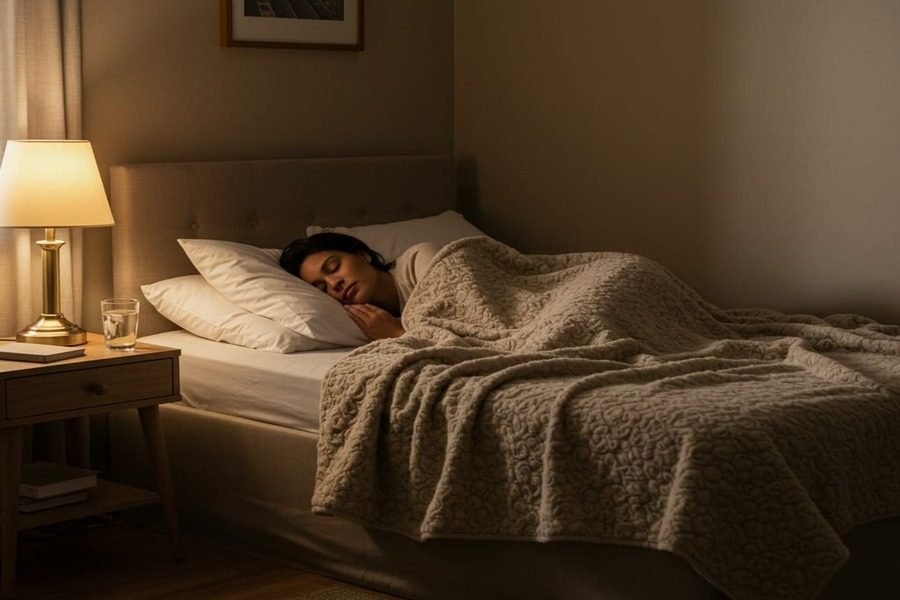 Um quarto tranquilo é o primeiro passo para noites bem dormidas.