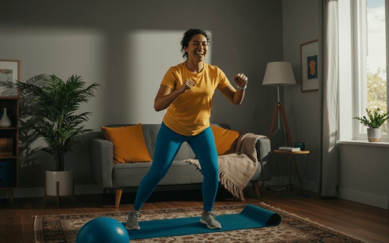 HIIT em casa: simples, rápido e cheio de energia!