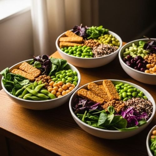 Uma dieta rica em proteínas vegetais pode ser saborosa, variada e super nutritiva.