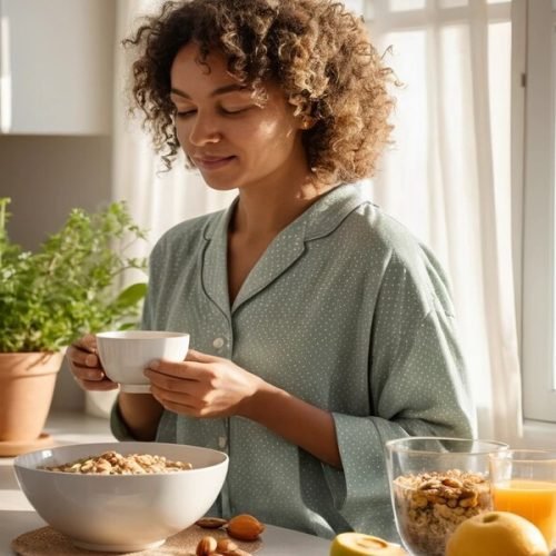 Comece o dia do seu jeito: com calma, comida de verdade e no seu tempo.
