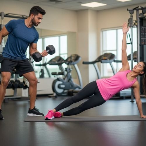 Musculação e Pilates lado a lado: força, equilíbrio e muito mais resultado no treino.