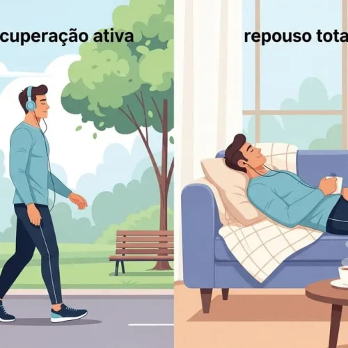 Recuperação ativa ou descanso total? Entenda como cada estratégia ajuda seu corpo e mente.