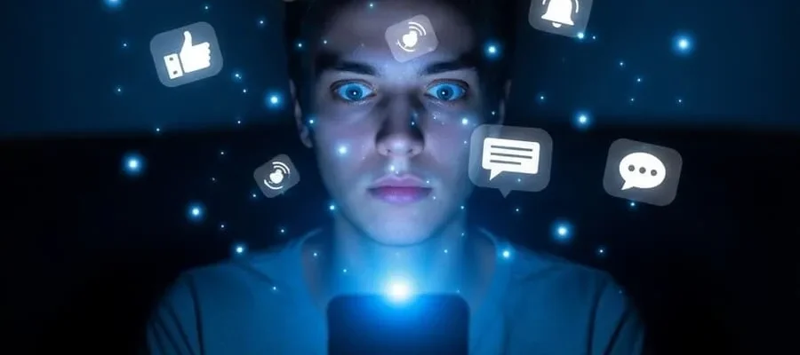 O vício em celular pode aprisionar nossa atenção sem que percebamos.