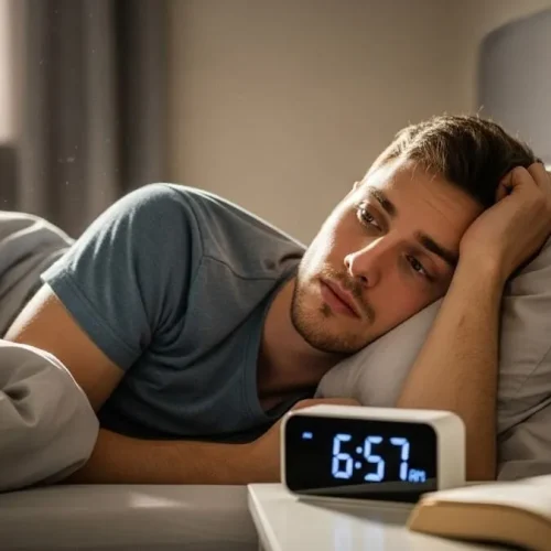 É comum acordar naturalmente poucos minutos antes do alarme tocar.