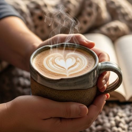 O aconchego do café com leite vegetal: um carinho logo cedo.