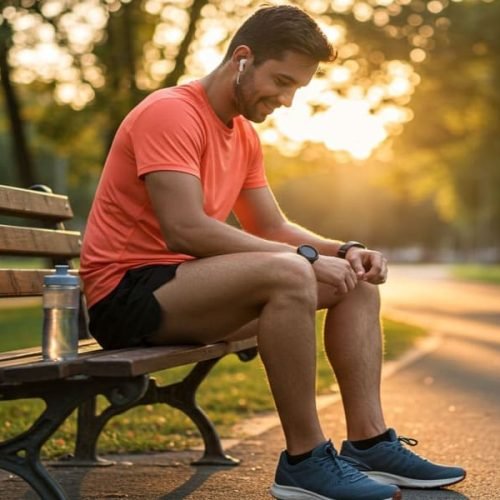 Após uma corrida intensa, o corpo responde com sinais de esforço — e entender isso é o primeiro passo para evoluir.