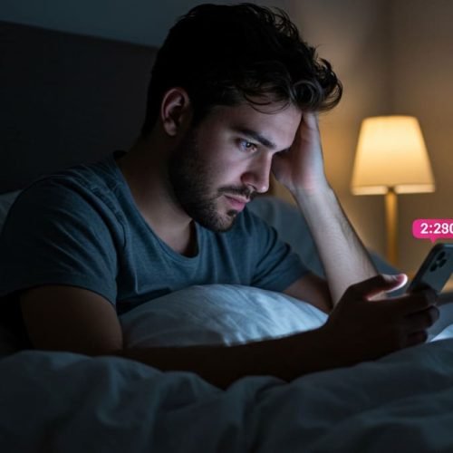 Acordar já grudado no celular: o hábito que rouba nossa calma logo cedo