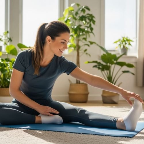 Treino rápido e eficaz em casa: Pilates com energia de Cross-Training pra transformar seu corpo.
